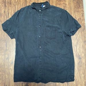 Black Button Down Shirt